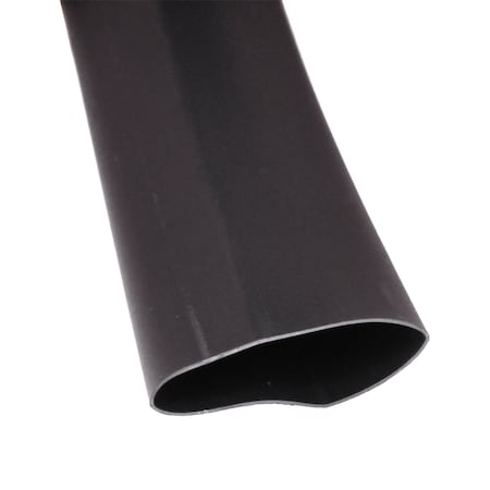 Auveco Heat Shrink Tube, Thin Wall, 2:1 I.D. Shrink Ratio, Black, 6 in, 15 PK 18700
